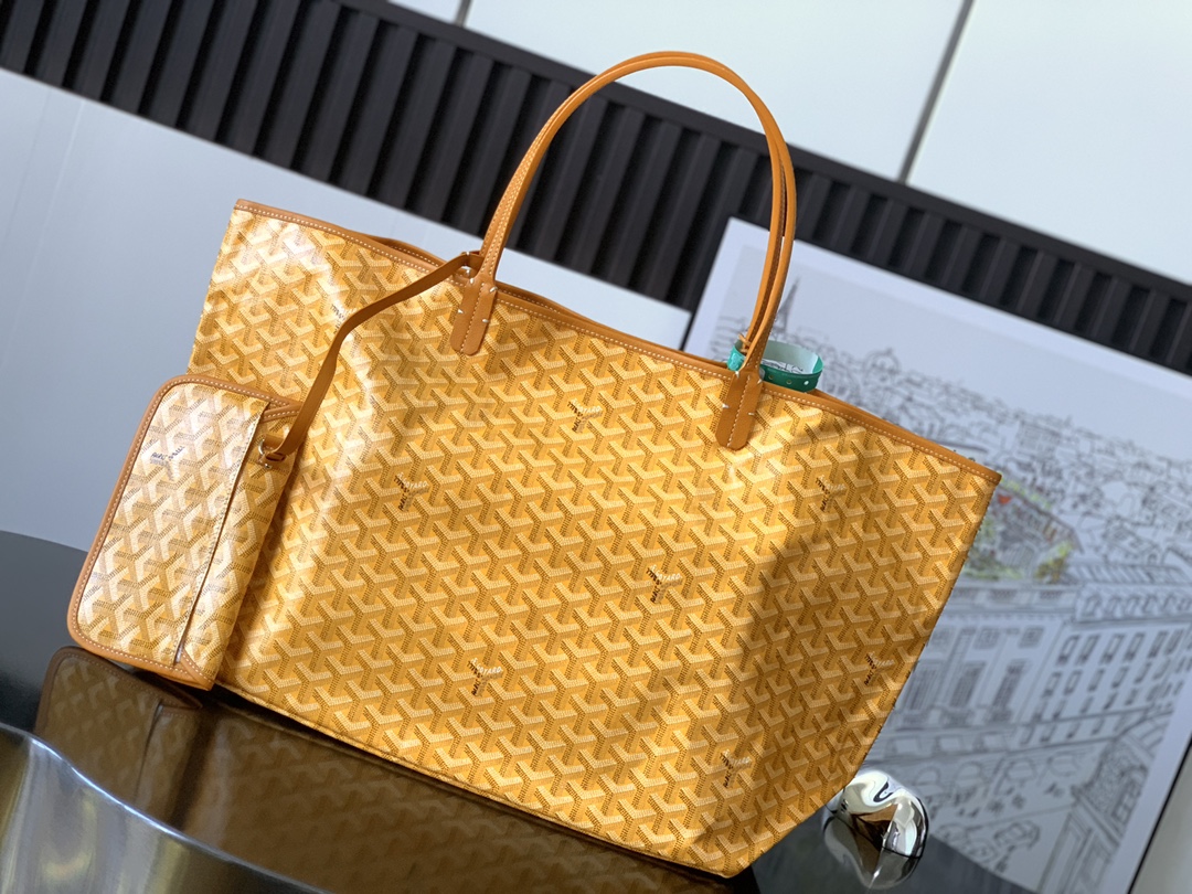 Saint Louis GM Tote Bag In Yellow